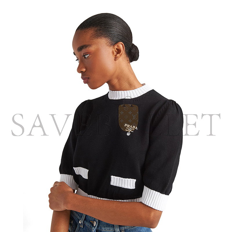 Pra*a COTTON CREW-NECK SWEATER P24I1R